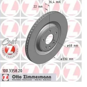 Rabatt Bromsskiva bak VAG 330mm 1KE/1KD/1KY/1KB