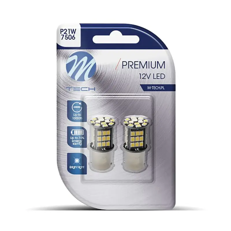 Lampa P21W LED 6000K (Premium) Populär