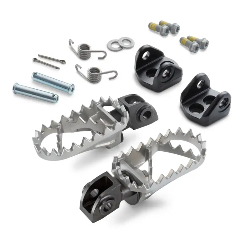 KTM Fotpinnar justerbara 125-390Footpeg kit Kampanj