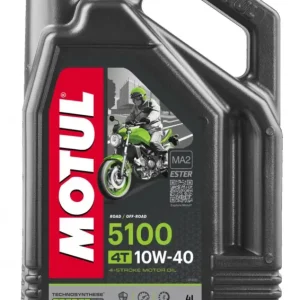 Begränsat antal MOTUL 5100 4T 10W-40, 4 literMotul 5100 4t 10w-40 4 l