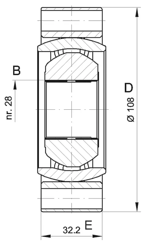 Inre drivknut Lamborghini Diablo SV Billig