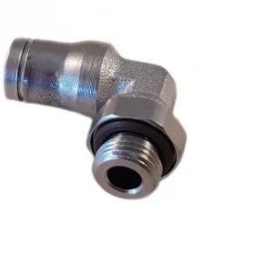 1/8 pneumatisk koppling 90 grader smidd för 6mm slang Kampanj
