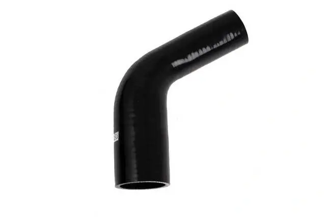 Premium Silikonslang Svart 60 grader 3 - 3,125‘‘ (76 - 80mm)