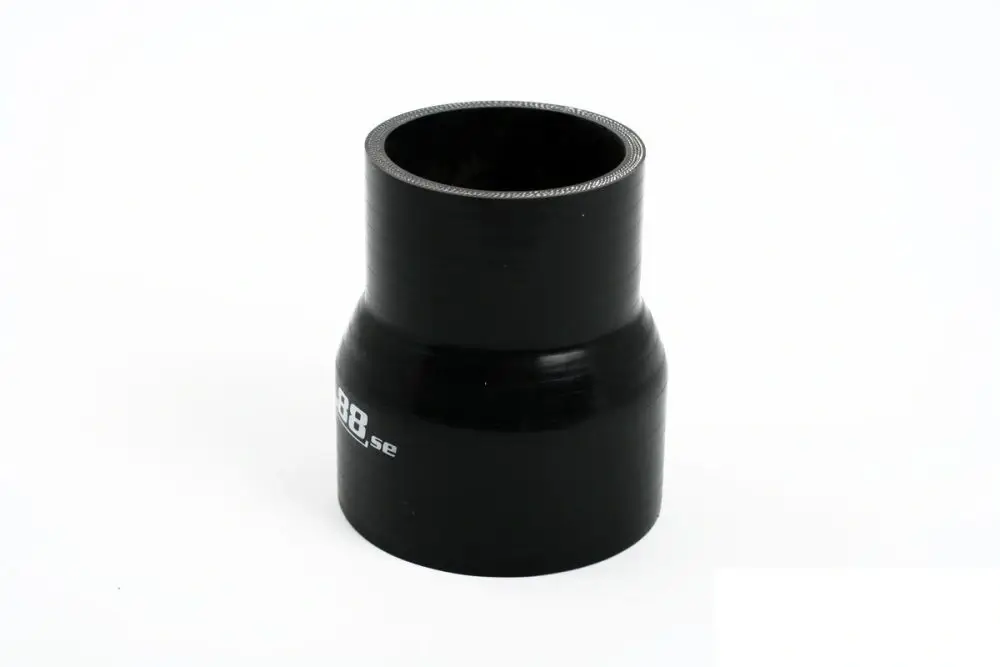 Snabb leverans Silikonslang Svart 0,75 - 1,125‘‘ (19-28mm)