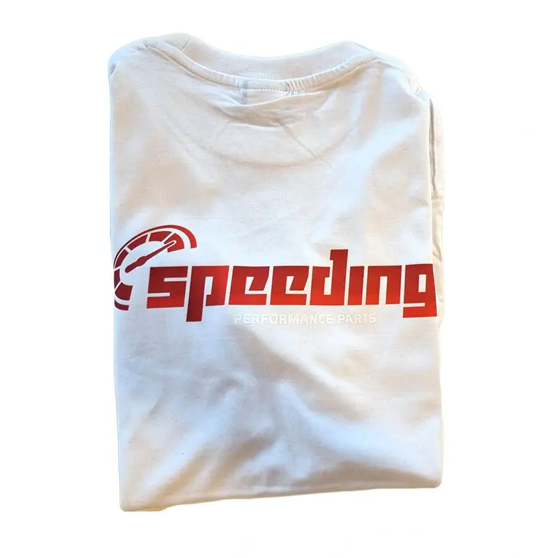 Speeding T-shirt vit medium Billig