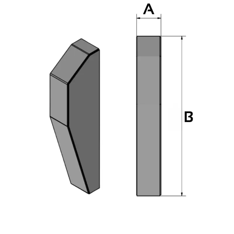 Erbjudande Intercooler Gavel 135x495mm