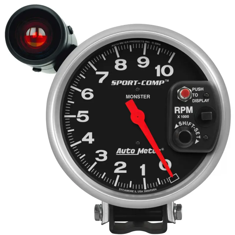 5" Varvräknare Stativ, 0-10,000 RPM, SPORT-COMP Premium