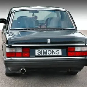 240-serie B21/B23 Turbo år 1981-1985 Sportavgassystem Billig