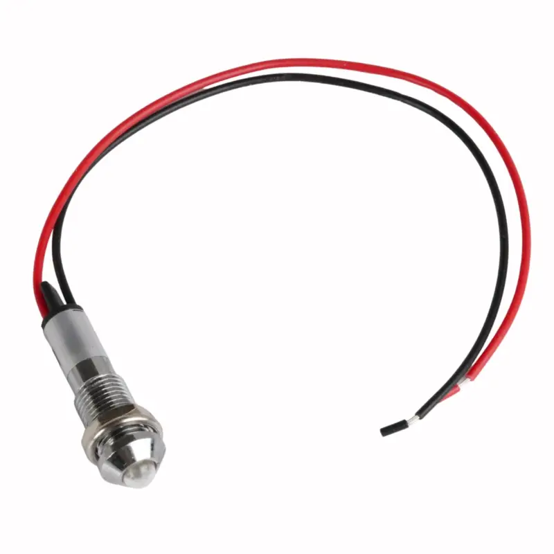 Köp nu Vit Led lampa 8mm V2