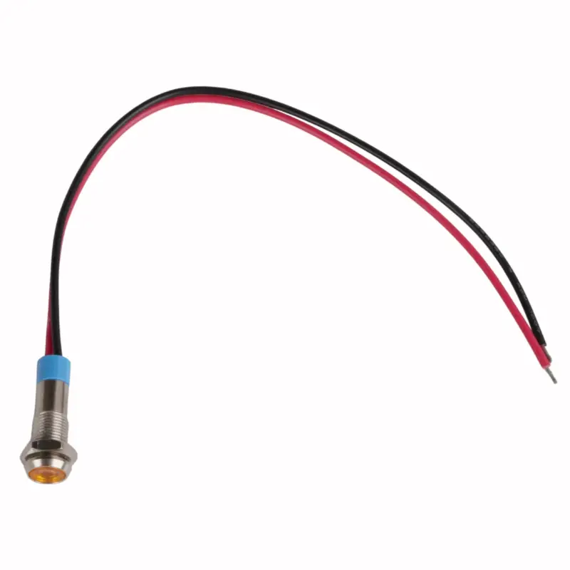 Bästa pris Gul Led lampa 6mm