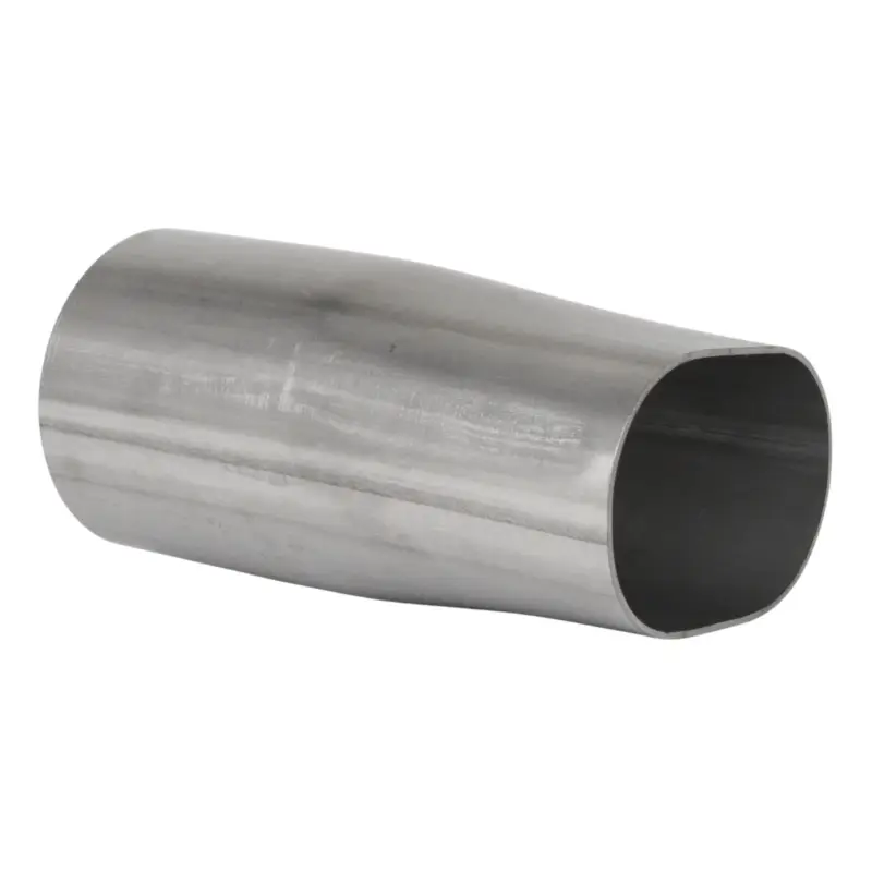 Trygg betalning Adapter rund till oval 3" (76 mm), Rostfritt