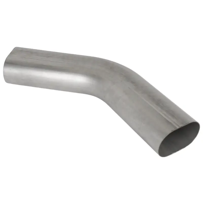 Nyhet Oval Rörböj horisontellt 45 grader 3 tum (76mm)