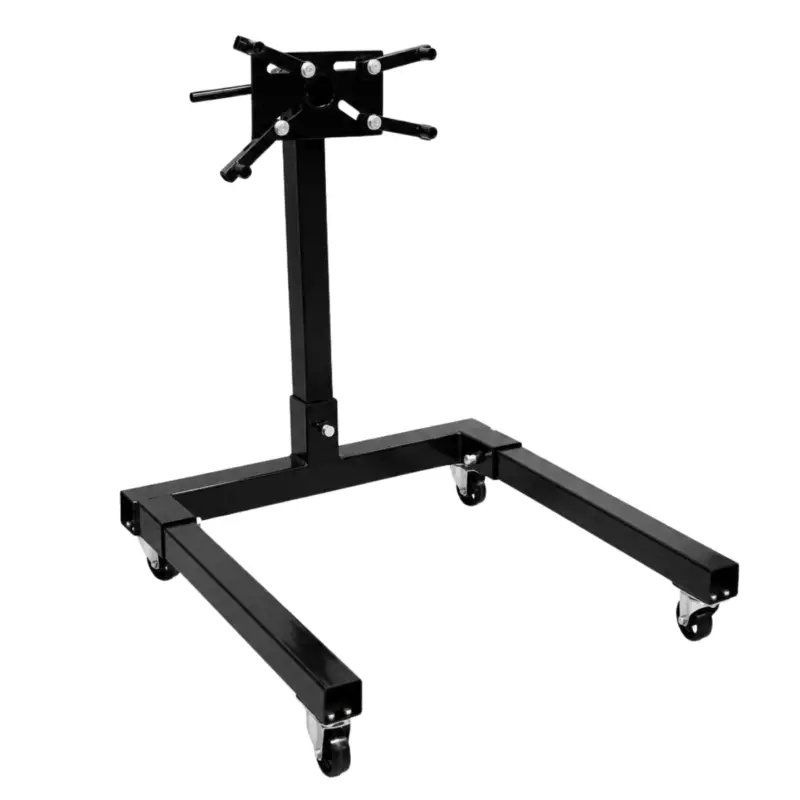 Populärt val Roterbart Motorstativ Svart (560KG)
