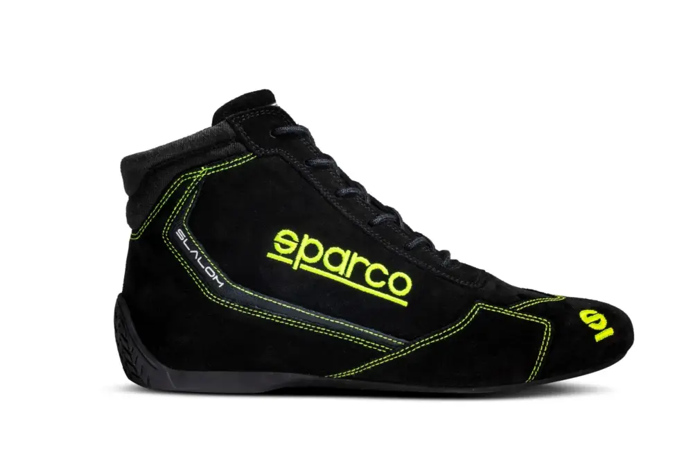 Sparco - Sko Slalom Svart/Gul (42) Populärt val