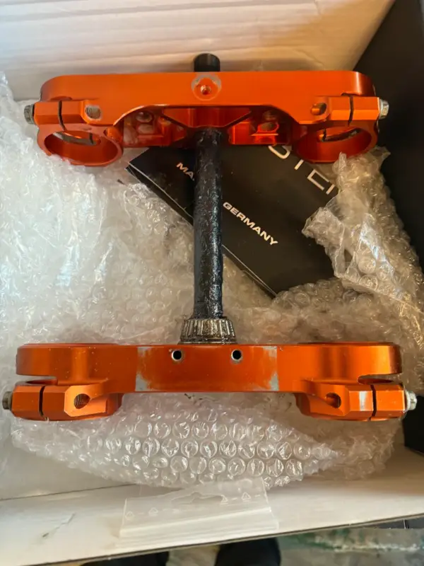 Nedsatt pris X-trig ROCS Styrkrona 14mm BEGAGNAD SX85/MC85/TC85 Orange 2003-2024-