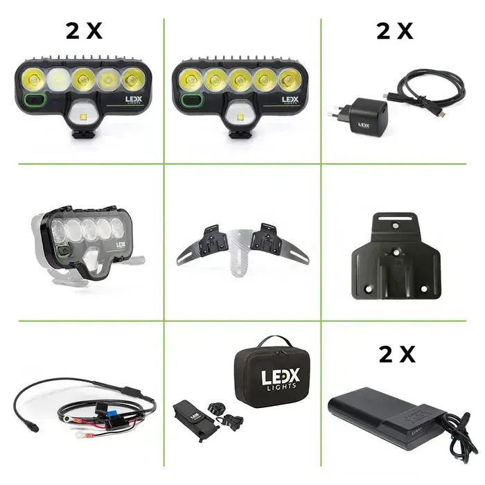 Populärt val Cobra G4 Enduro Kit Pro 141 Wh