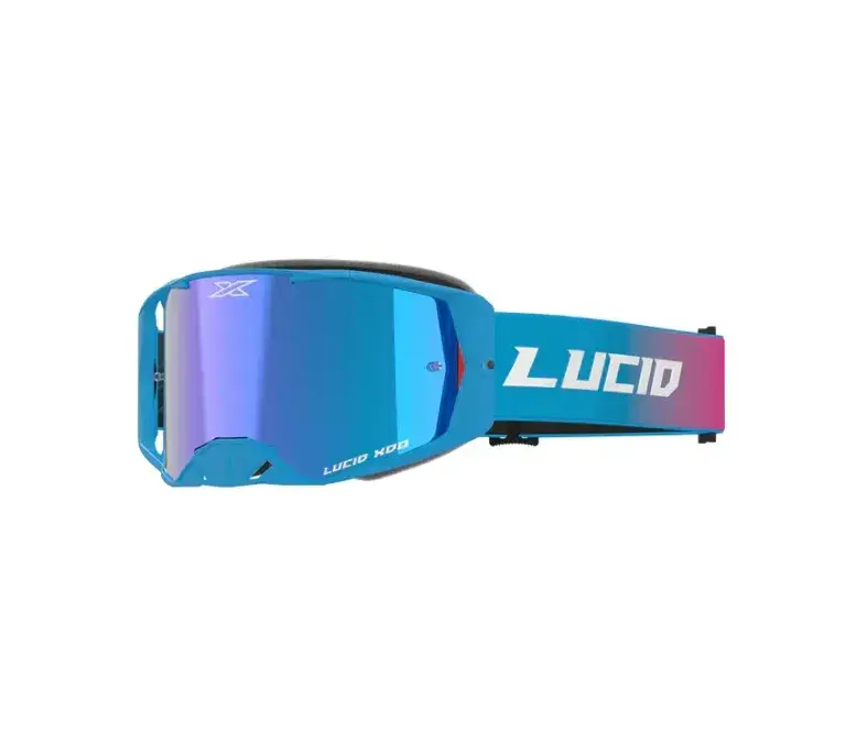 EKS Lucid Goggle, Pink/Blue, Fade Rea