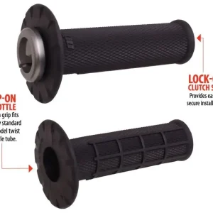 ODI V2 Lock-On Grip, Universal, Half-Waffle Trygg betalning