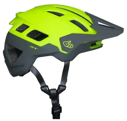 6D ATB-2T Ascent Mountainbikehjälm Gul/Grå M/L Rabatter