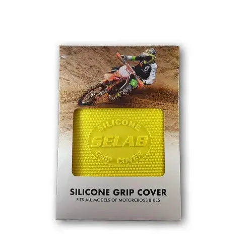 Billig SELAB Silicone Grip Gul (Suzuki)