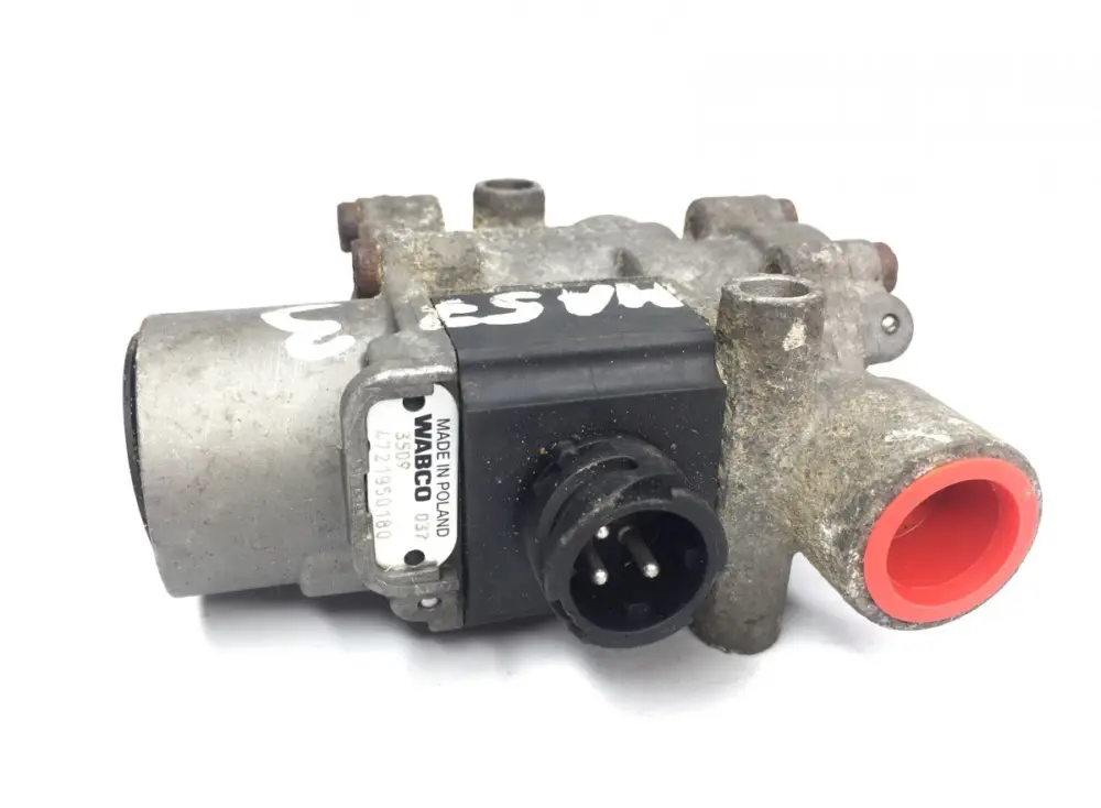 4721950180 ABS-ventil framaxel, vänster ABS Valve, F/R Axle L=R 13Bar SCANIA/IVECO/VOLVO/RENAULT/MB 1215061 I lager