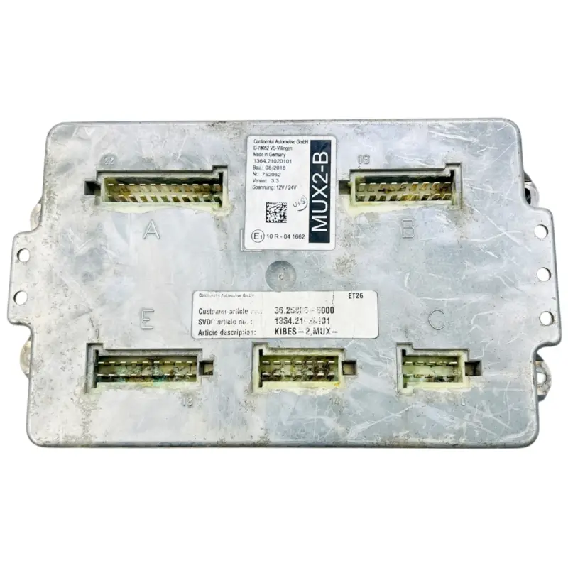 36258066000 Styrblock, MUX MAN 88.25935-6556 88259356556 36.25806-6000 - CONTINENTAL AUTOMOTIVE GMBH Outlet