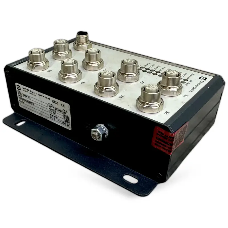 20772083001 Styrblock, övrigt Network switch-unmanaged 8port HARTING Kundfavorit
