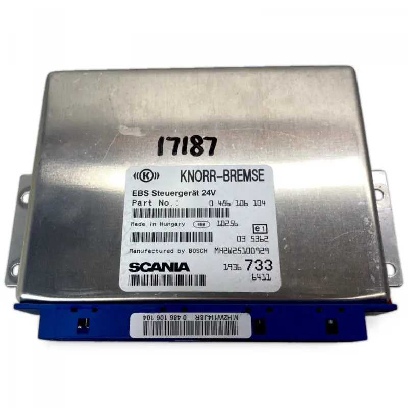 0486106104 Styrblock, EBS EBS Control Unit SCANIA 1944770 1888379 2029183 1936733 3241708 P,G,R,T-series (2004-2017) Beställ idag