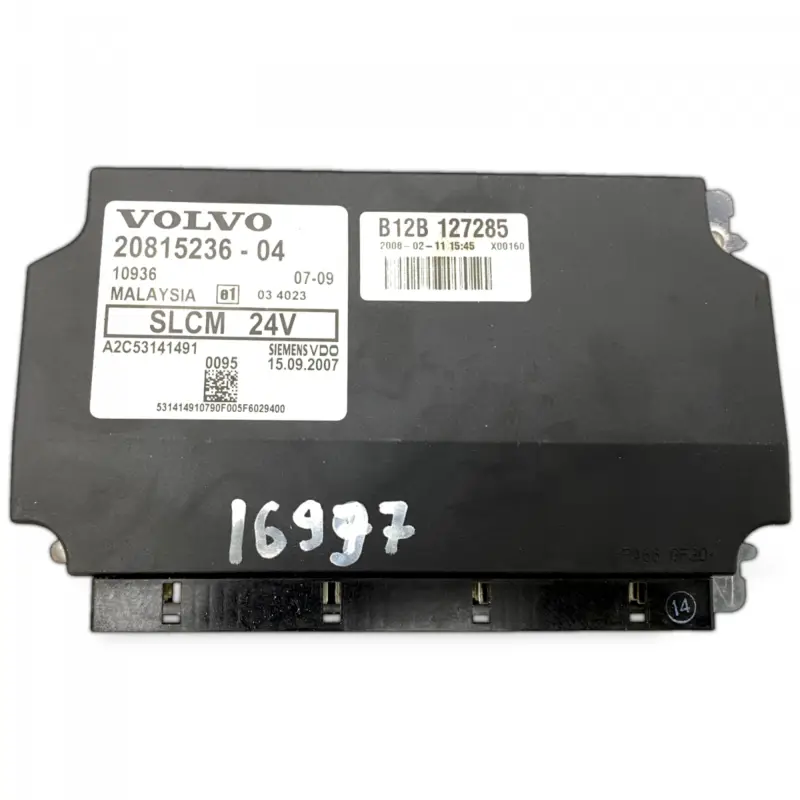 20815236 Styrblock, LCM VOLVO 20744286 23162636 20589036 B6, B7, B9, B10, B12 bus (1978-2011) SIEMENS VDO Utförsäljning