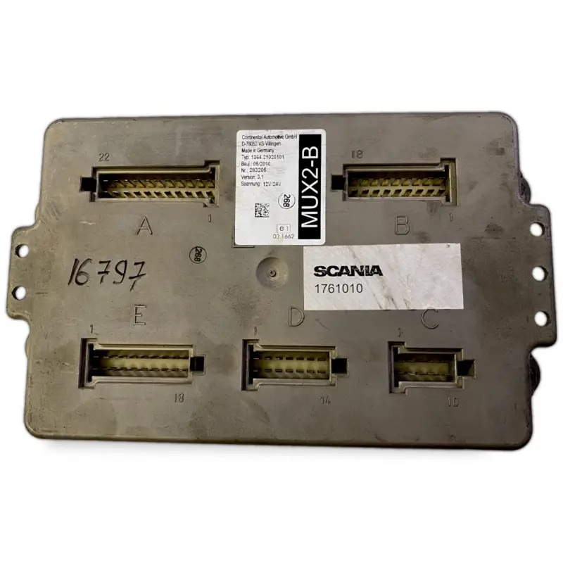 1761010 Styrblock, MUX SCANIA 2124052 2582477 1501-200-010 1501200010 K-Series (2016-) CONTINENTAL AUTOMOTIVE GMBH Bästa pris