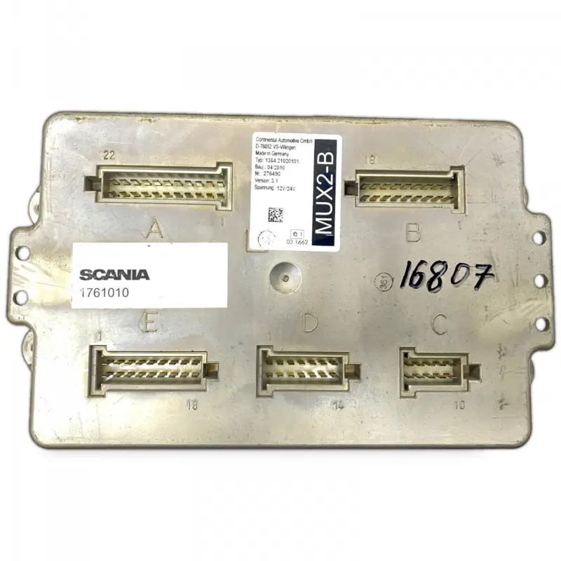 1761010 Styrblock, MUX SCANIA 2124052 2582477 1501-200-010 1501200010 K-Series (2016-) CONTINENTAL AUTOMOTIVE GMBH Handla nu