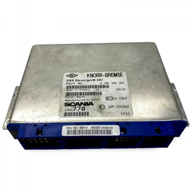 Begränsad tid 0486106104 Styrblock, EBS EBS Control Unit SCANIA 1944770 1888379 2029183 1936733 3241708 K-Series (2016-) KNORR-BREMSE